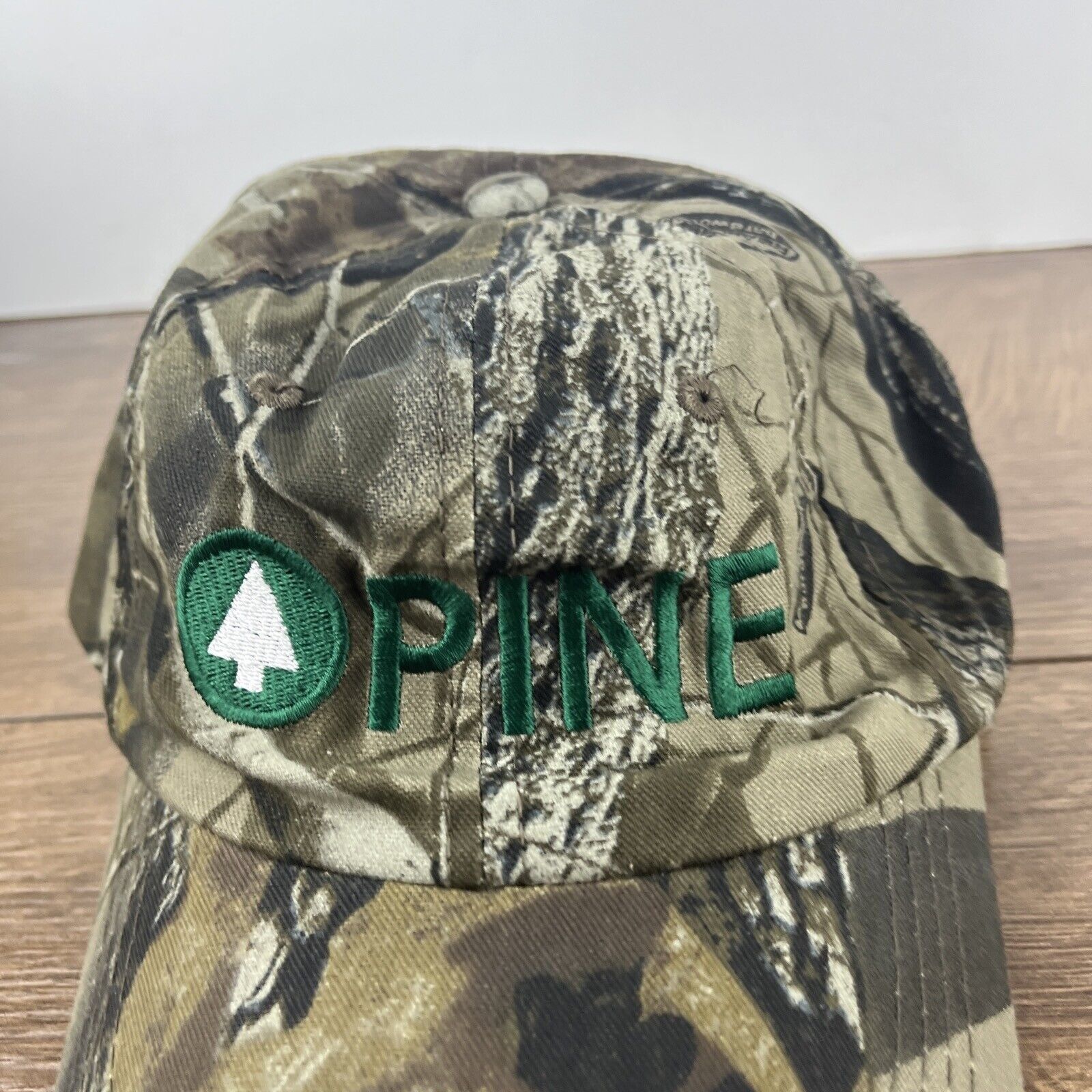 Other Pine Tree Hat Pine Green Camo Hat Adjustable Adult Size Hat Size ONE SIZE - 6 Thumbnail