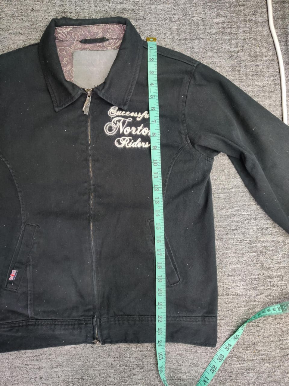 Norton Vintage 90s Norton Embroidery Zipper Jacket Size US M / EU 48-50 / 2 - 16 Thumbnail