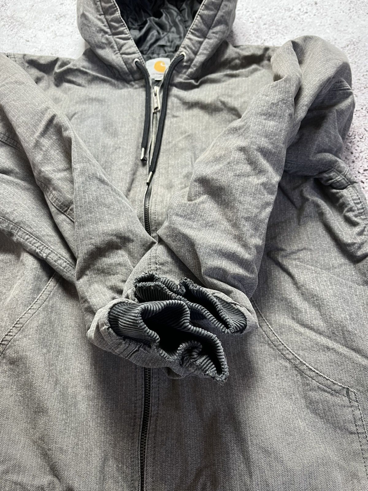 Carhartt × Carhartt Wip × Vintage 🦺🔥Vintage Carhartt Active Jacket Wool Y2K Size US M / EU 48-50 / 2 - 10 Thumbnail