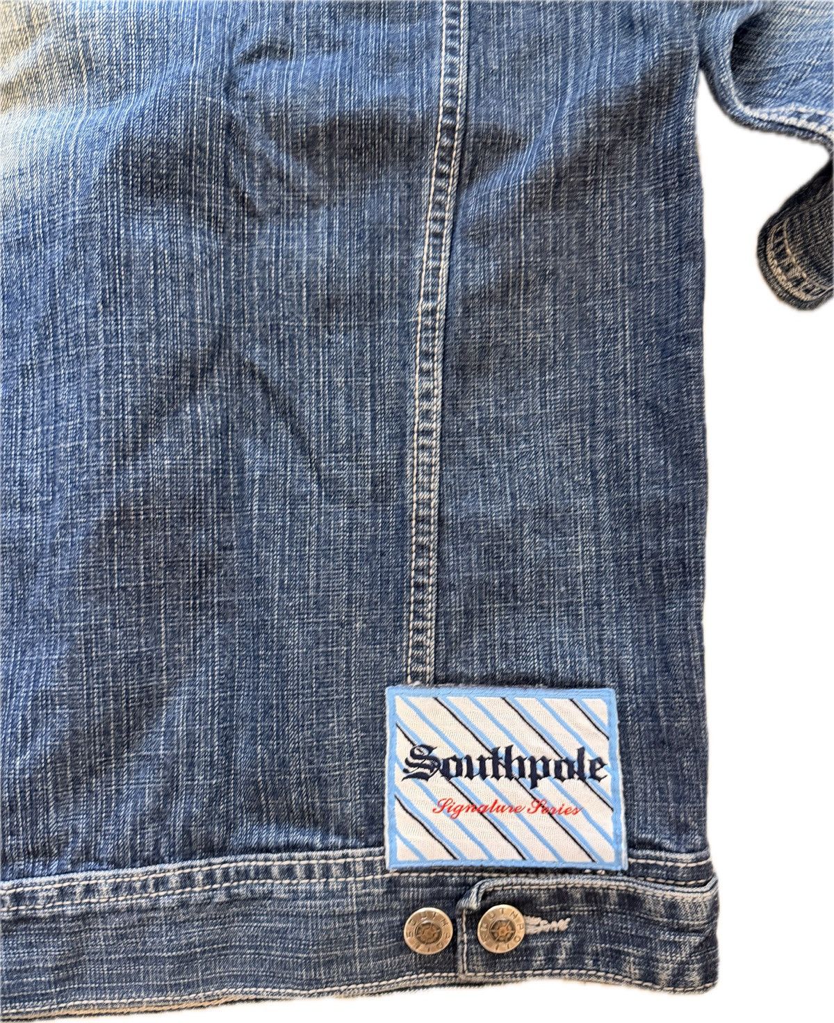 Southpole Vintage Southpole Boxy Fit Denim Jacket Size US M / EU 48-50 / 2 - 8 Thumbnail