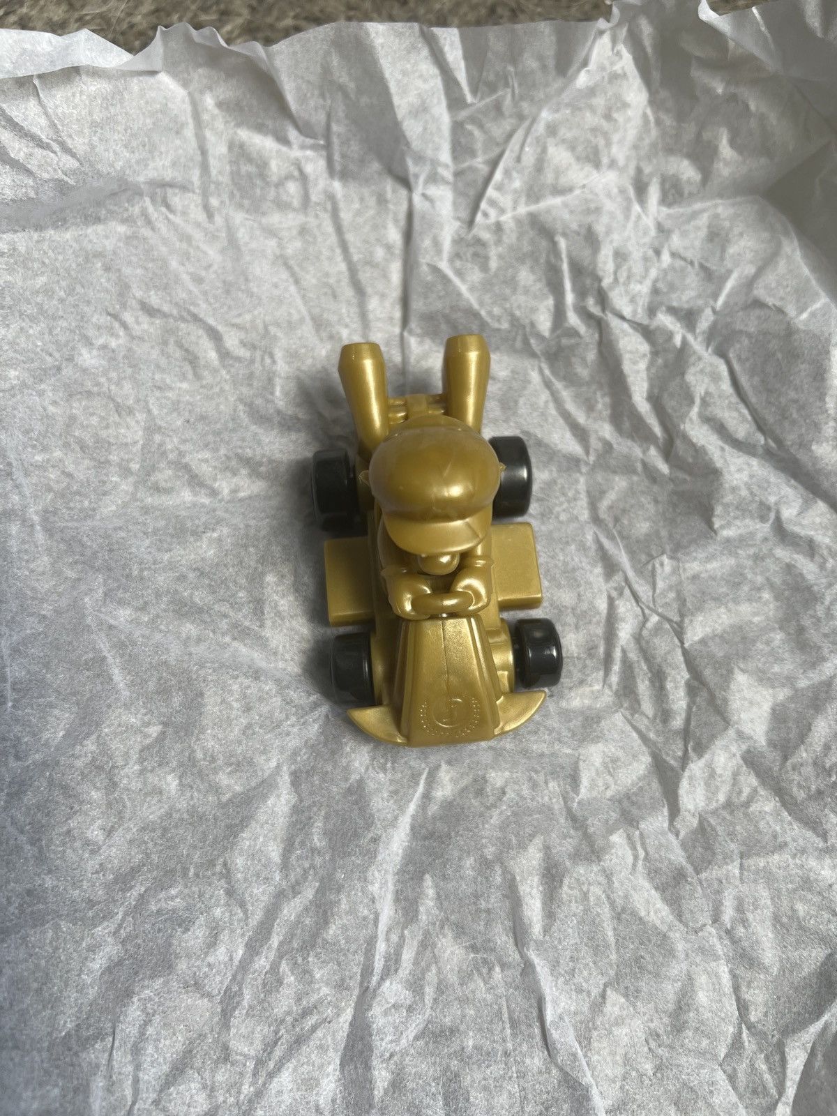 Nintendo 2024 McDonald’s Nintendo Mario Kart 8 Deluxe Gold Mario Kart Size ONE SIZE - 2 Thumbnail