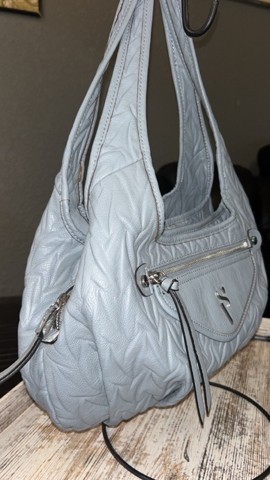 Victoria's Secret Women's victoria secret Light Blue Hobo Bag One Size Size ONE SIZE - 2 Thumbnail