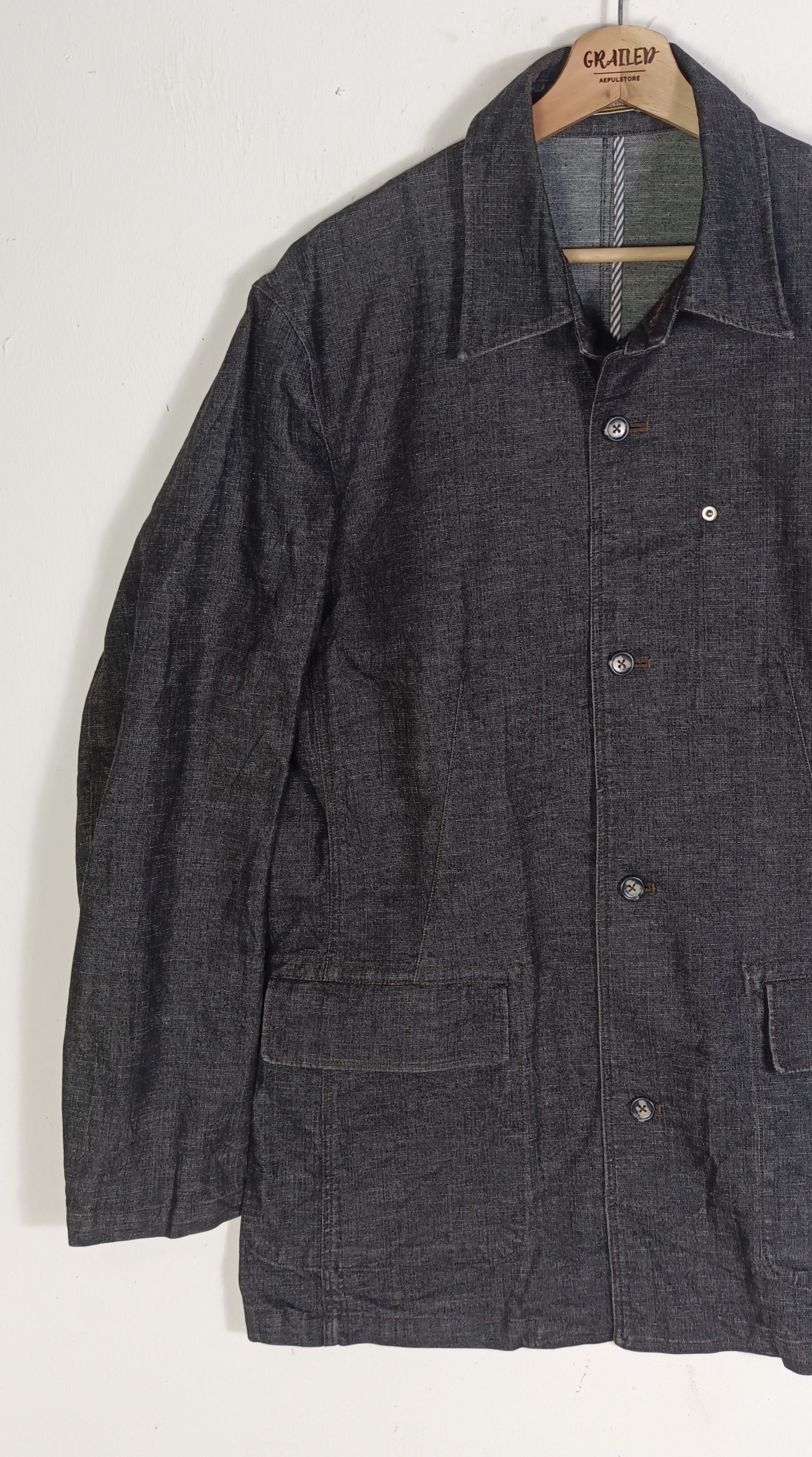 Alexander Julian Alexander Julian Chore Denim Jacket Size US M / EU 48-50 / 2 - 4 Thumbnail