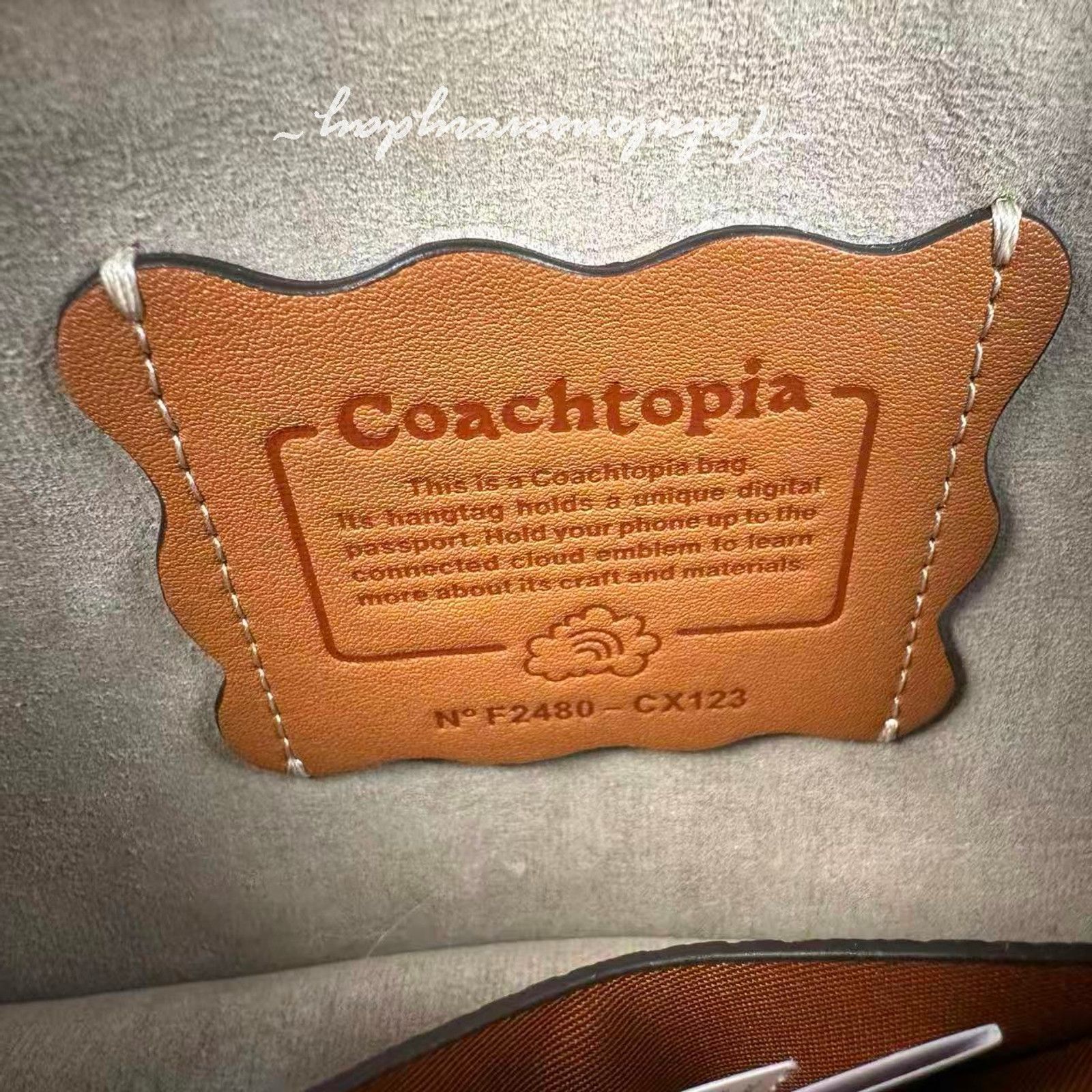 Coach Coach Small Wavy Shoulder Coachtopia LeatherColorful Binding Size ONE SIZE - 9 Thumbnail