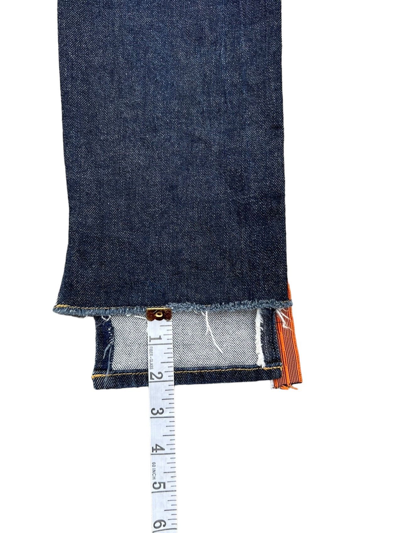 Sasquatchfabrix Sasquatchfabrix Japan Side Tape Cropped Denim Jeans Size US 32 / EU 48 - 6 Thumbnail