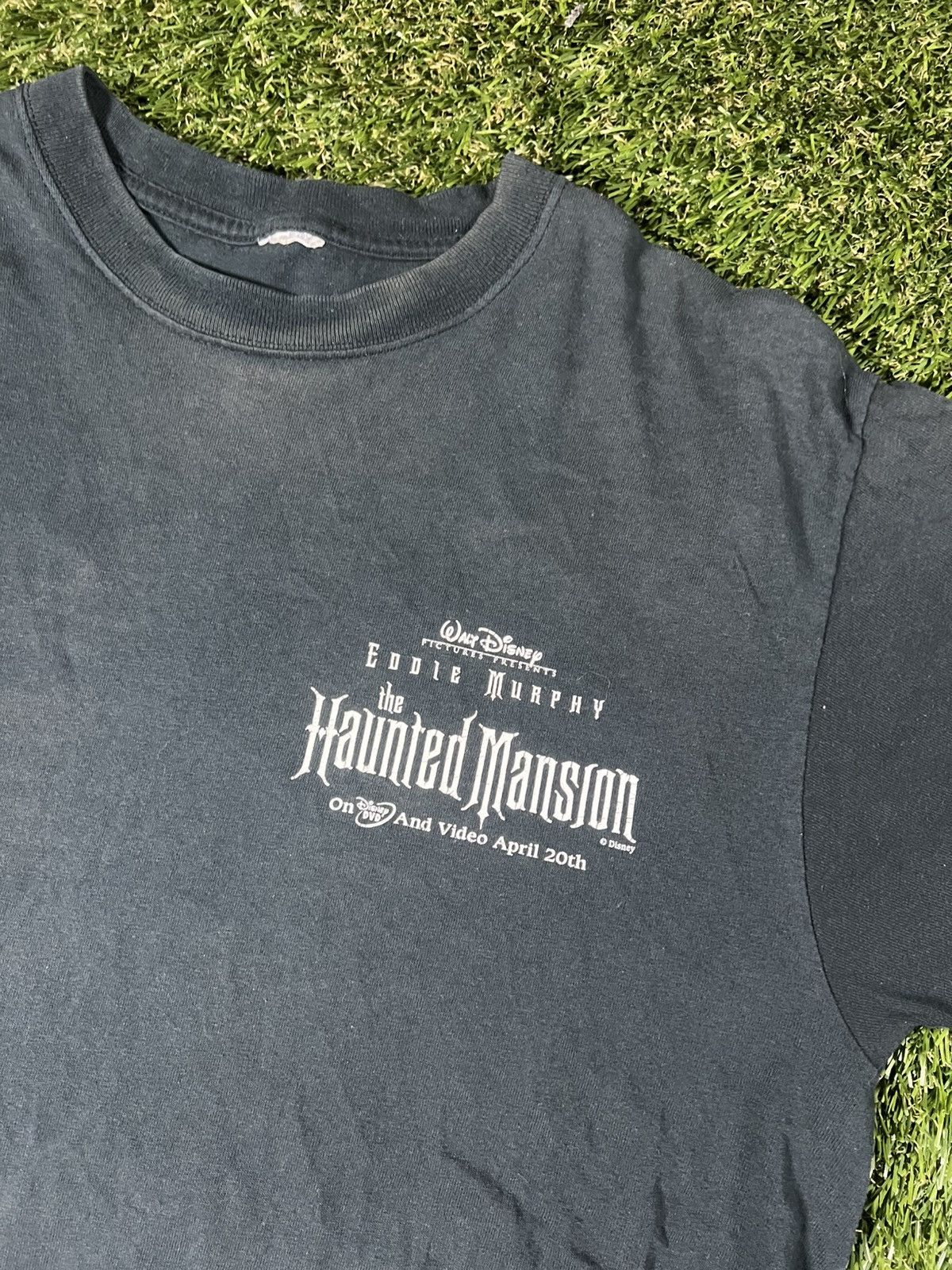 Disney Vintage Y2k Disney Haunted Mansion Movie Promo Faded Tee Size US M / EU 48-50 / 2 - 2 Thumbnail