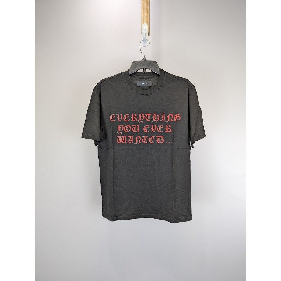o1rshd1 Everything T-Shirt in Black / Red