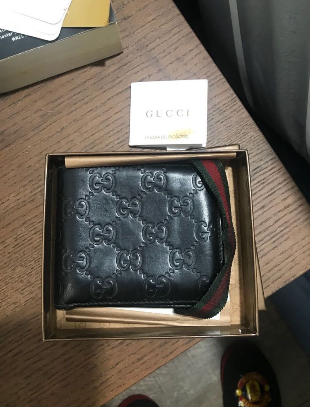 Gucci Vintage Gucci Wallet Size ONE SIZE - 4 Thumbnail