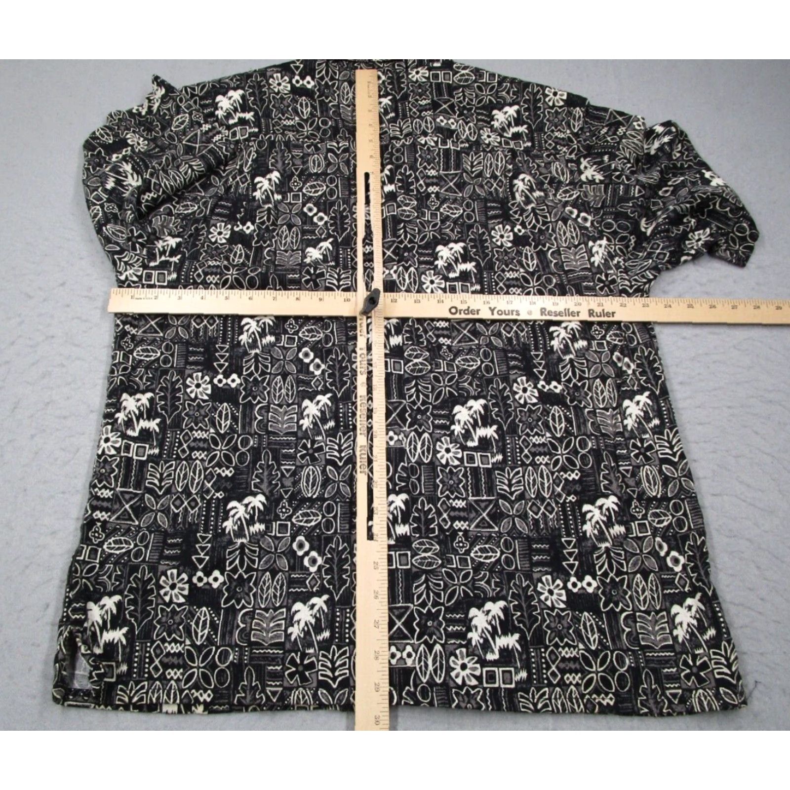 Ocean Pacific VINTAGE Ocean Pacific Shirt Mens L Black Button-Up Tiki Camp Hawaiian Y2K Size US L / EU 52-54 / 3 - 4 Thumbnail