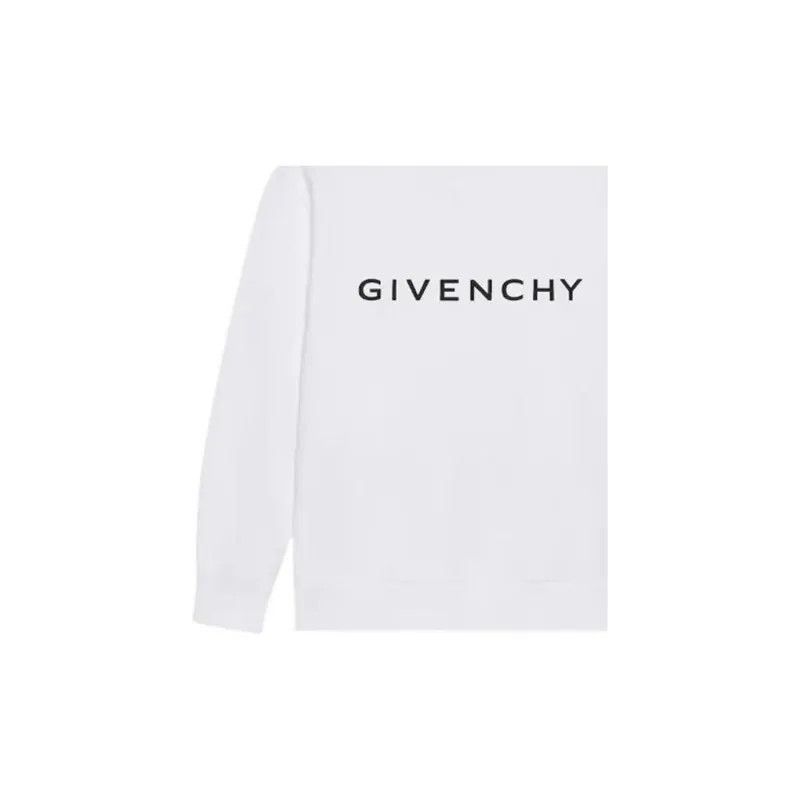 Givenchy o1w1db10325 Slim Fit Sweatshirt in White Size US XS / EU 42 / 0 - 2 Thumbnail