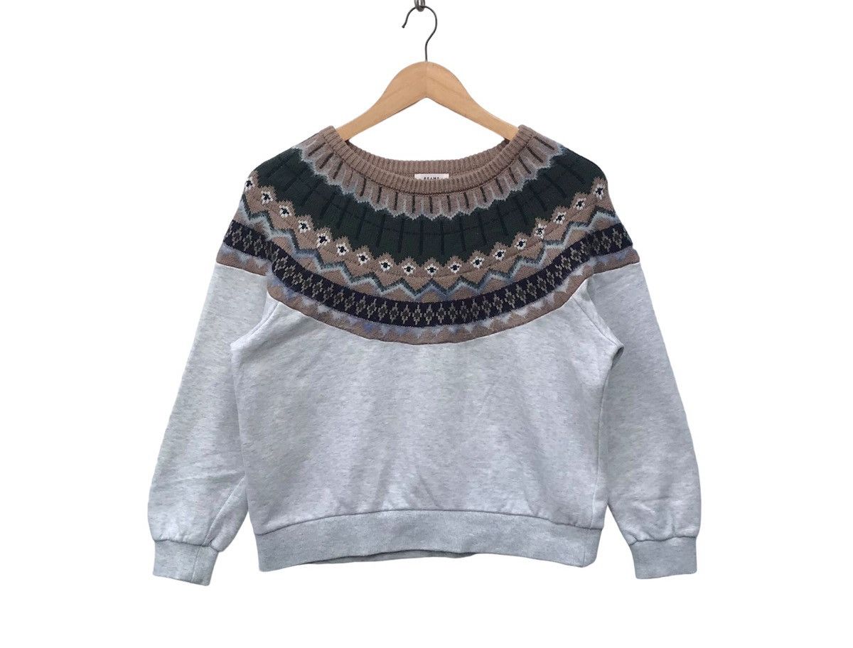Beams Plus Beams Heart Women Native Pullover Streetwear Sweatshirt Size M / US 6-8 / IT 42-44 - 1 Thumbnail
