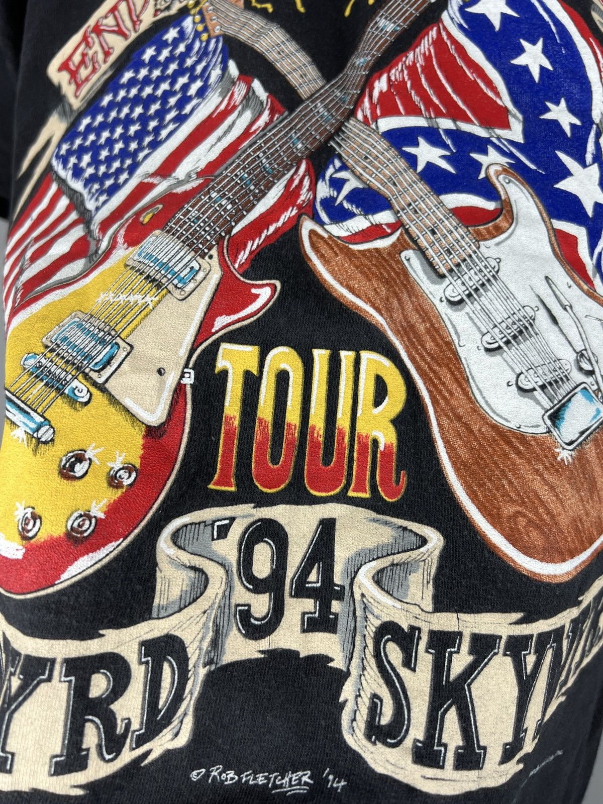 Band Tees Vintage 1994 Lynyrd Skynyrd Endangered Species tee Size US L / EU 52-54 / 3 - 10 Thumbnail