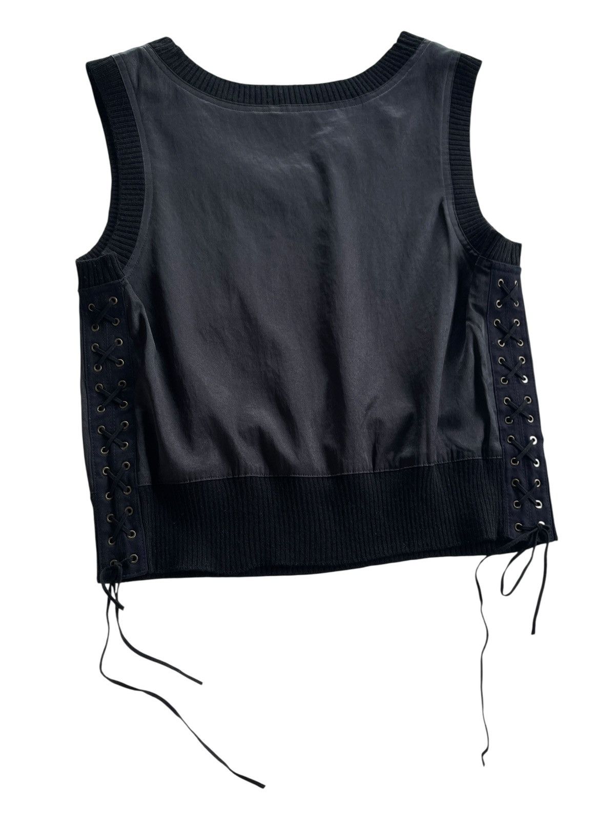 Sonia Rykiel Sonia Rykiel Drawstring Tank Top Size XS / US 0-2 / IT 36-38 - 3 Thumbnail