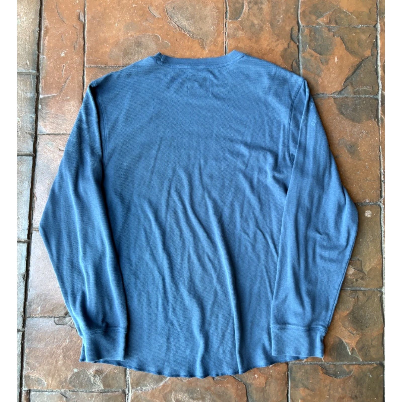 Affliction VINTAGE Y2K Thermal Shirt Large Blue Grunge Punk Graphic Tee Mens Size US L / EU 52-54 / 3 - 3 Thumbnail