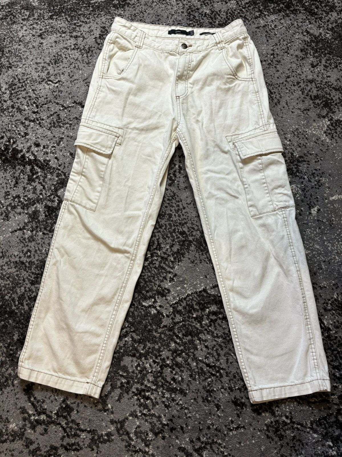 Urban Outfitters × Vintage Woman Urban outfitters Beige Cargo pants Size 28" / US 6 / IT 42 - 1 Thumbnail