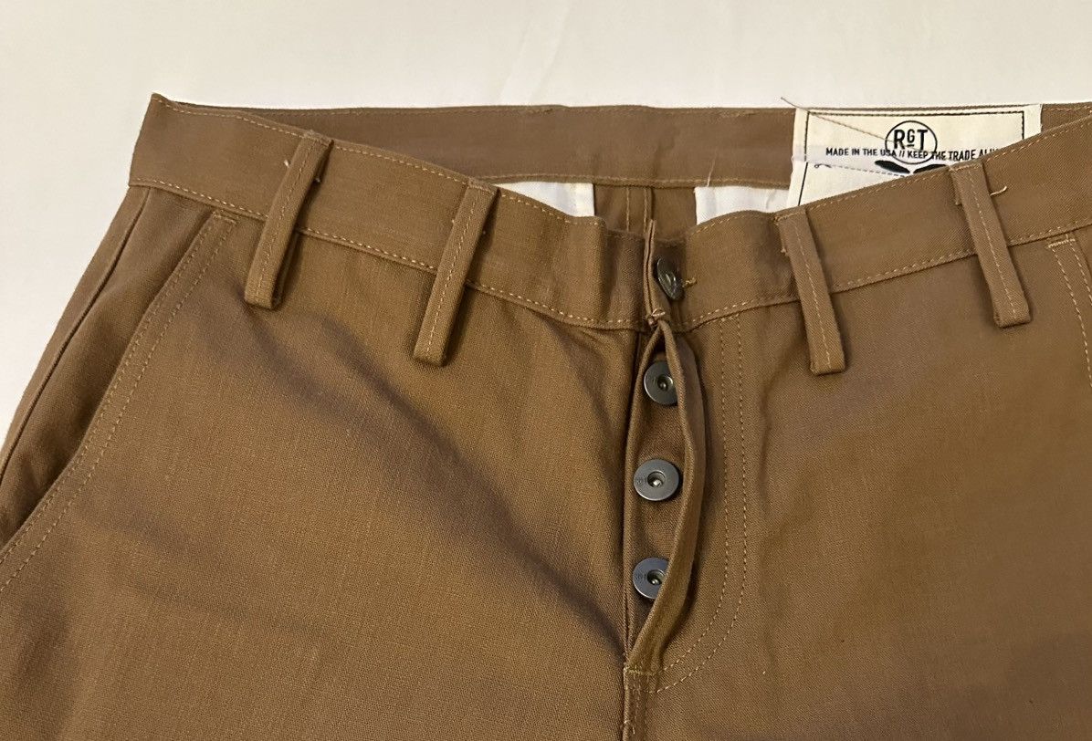 Rogue Territory Rogue Territory Officer Trousers | Bronze Selvedge | Sz: 30 Size US 30 / EU 46 - 5 Thumbnail