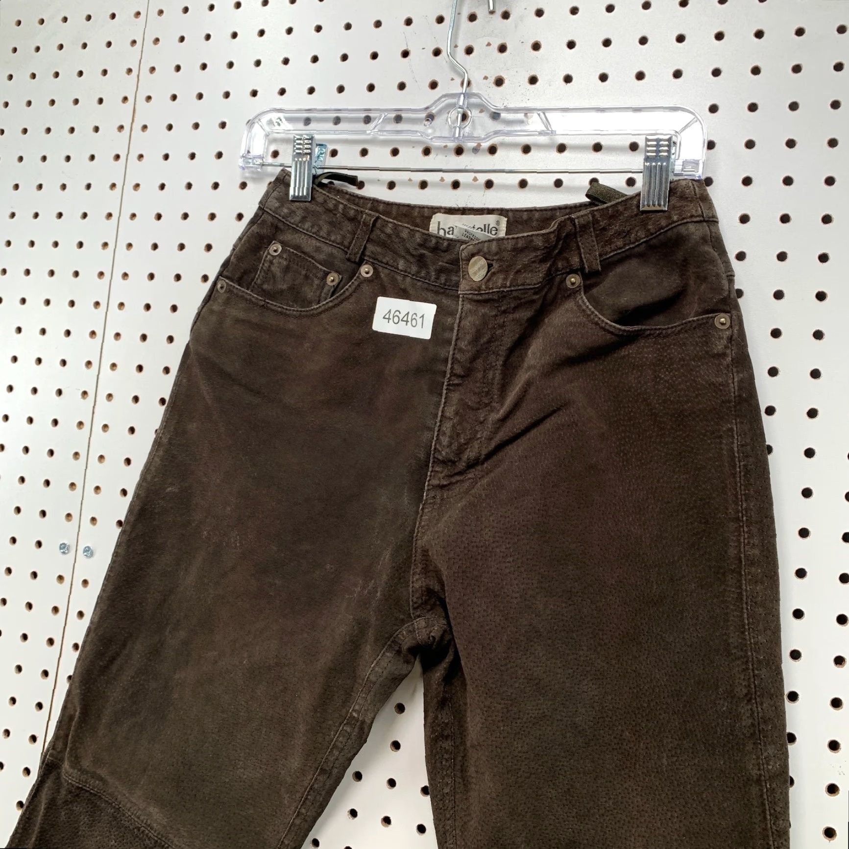 Vintage VINTAGE Bagatelle Suede Pants Womens Size 6 Brown Fits 26x28 Genuine Leather Size 28" / US 6 / IT 42 - 7 Thumbnail