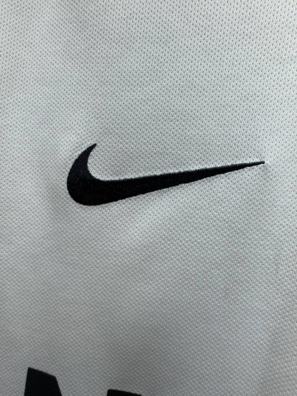 Vintage Nike FC Football Club Sem Risco Nao Ha Vitoria White Jersey Size US M / EU 48-50 / 2 - 2 Thumbnail