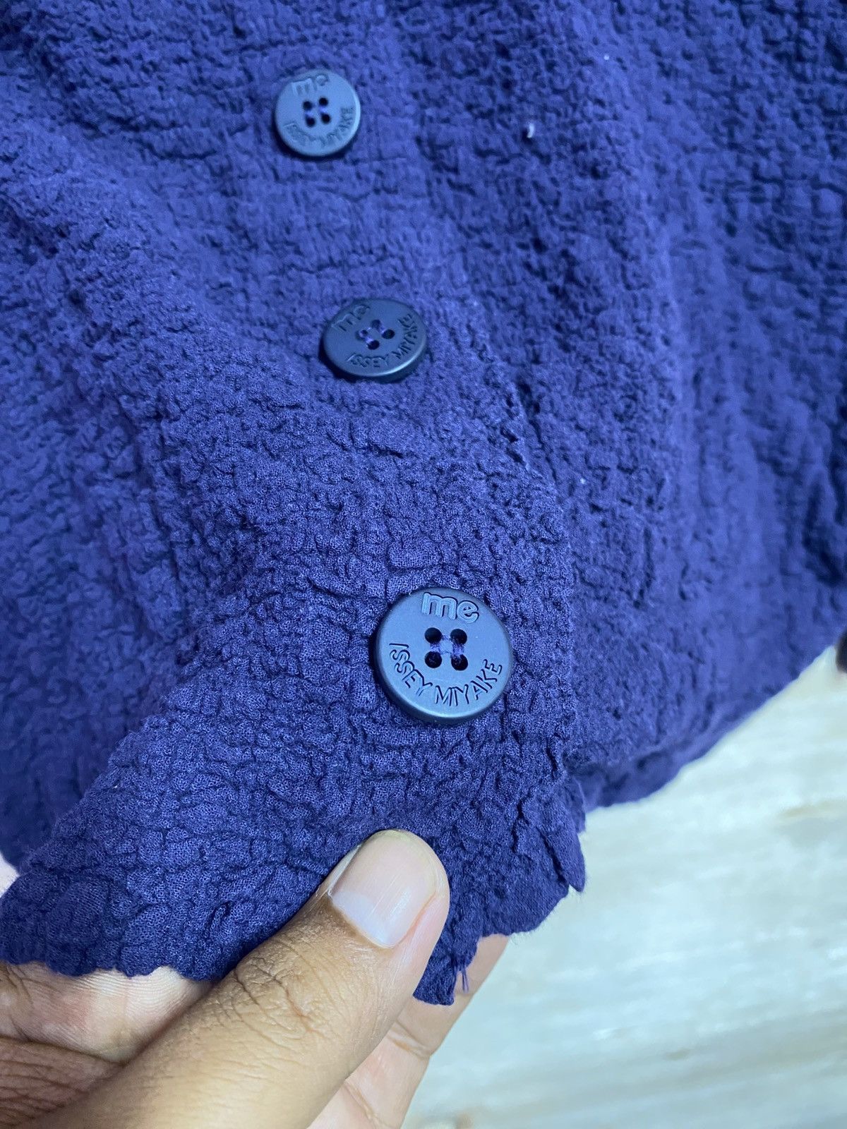 Issey Miyake vintage Issey Miyake Cauliflower wrinkle process jacket Size ONE SIZE - 3 Thumbnail