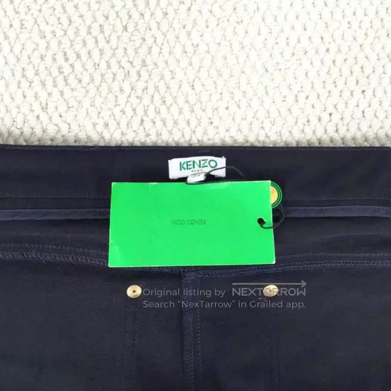 Kenzo KENZO Black Denim Logo Women's Jeans . Size 23" - 3 Thumbnail