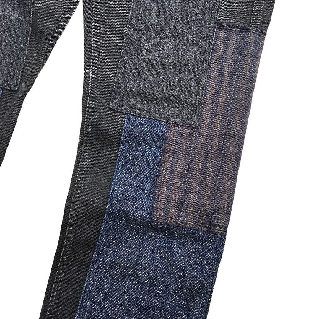 Comme des Garcons Runway Levis x Junya Watanabe CDG Patchwork Jeans AW 2013 Size US 30 / EU 46 - 2 Thumbnail