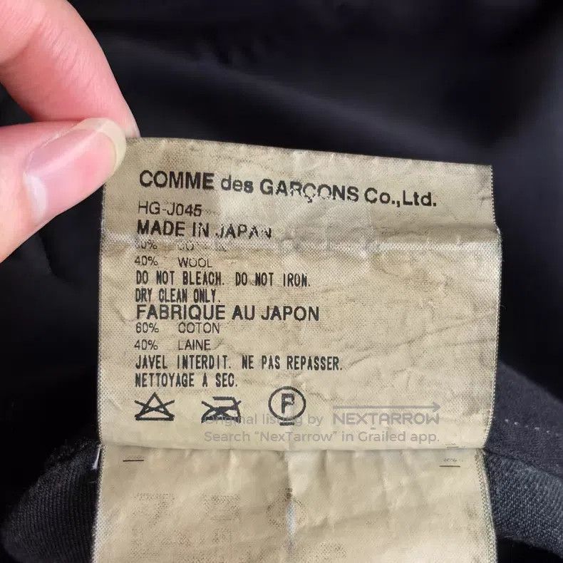 Comme des Garcons Comme des Garcons Topstitching Blazer Size US S / EU 44-46 / 1 - 7 Thumbnail