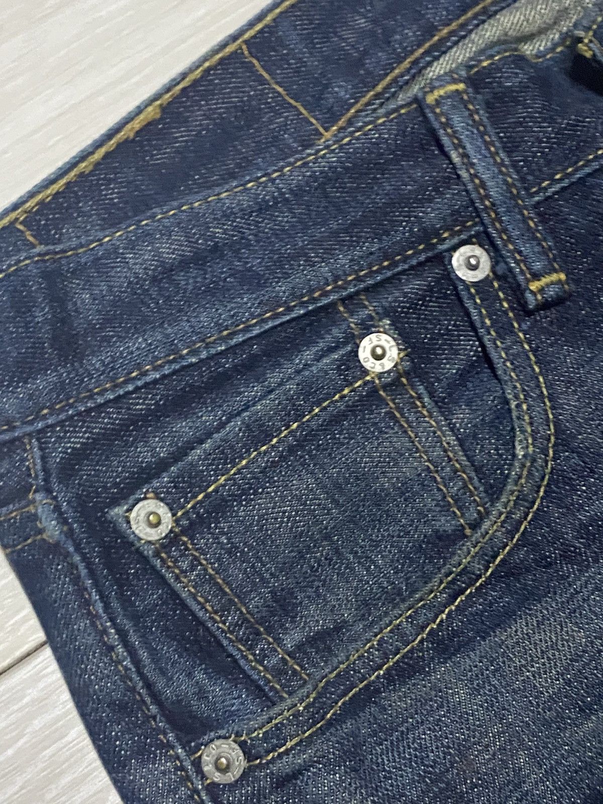Levi's Vintage Levis 501 Y2K Mud Wash Distressed Loose Jeans Size US 30 / EU 46 - 9 Thumbnail