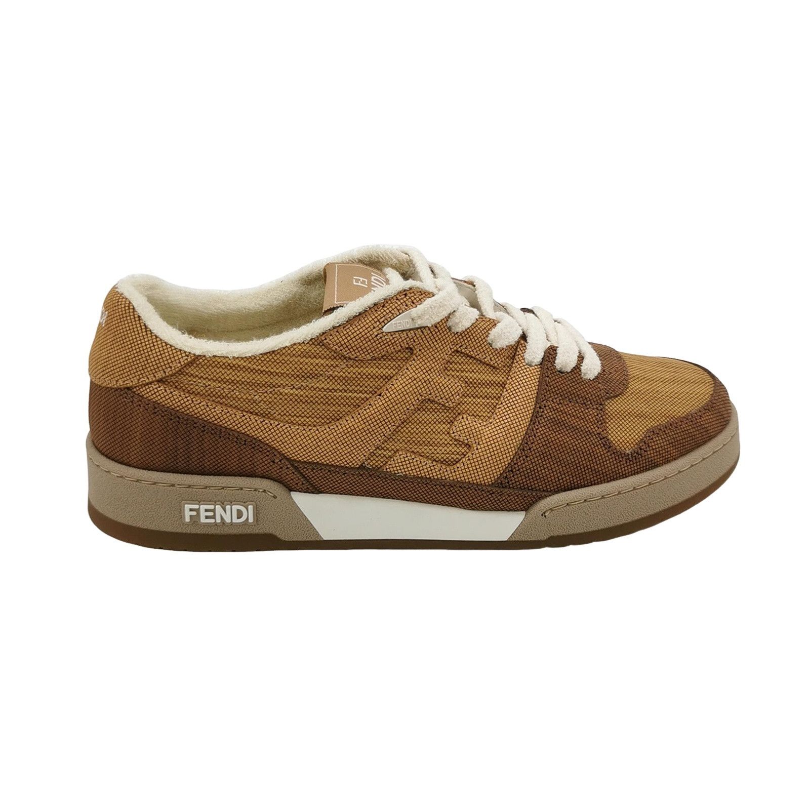 Fendi Fendi FF Pattern Low-Top Sneakers 41 Size US 8 / EU 41 - 1 Thumbnail