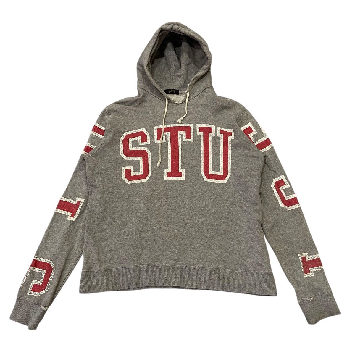 Stussy Vintage Stüssy Women Collegiate Arch Logo Hoodie Size M / US 6-8 / IT 42-44 - 1 Thumbnail