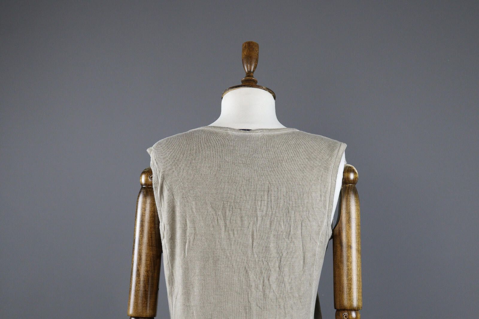 Bottega Veneta Bottega by Elisa Cavaletti Grey Tunic Knee Dress Size L Size L / US 10 / IT 46 - 7 Thumbnail