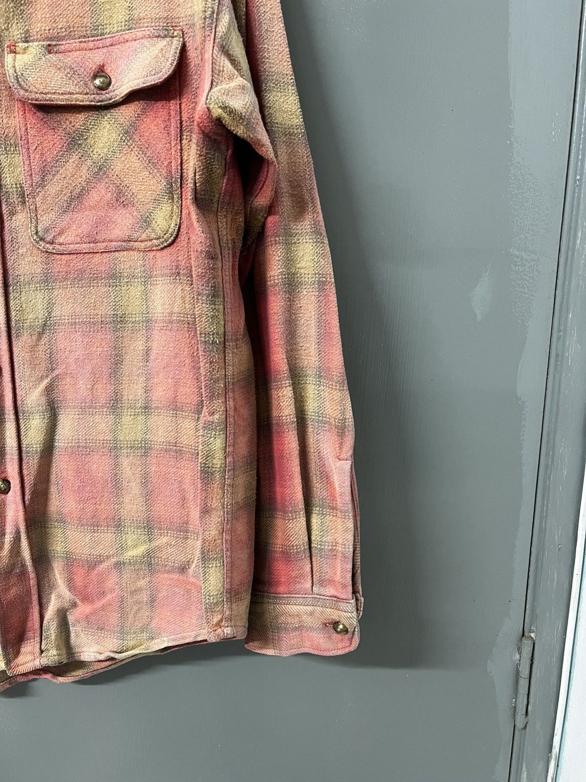Sugar Cane VINTAGE SUN FADED SUGAR CANE FLANNEL Size US L / EU 52-54 / 3 - 4 Thumbnail