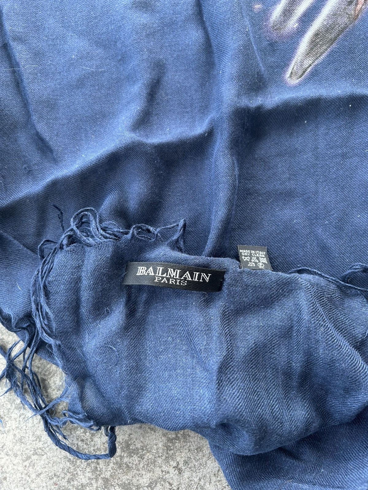 Balmain Balmain Homme AW11 Decarnin Wolf Scarf Size ONE SIZE - 5 Thumbnail