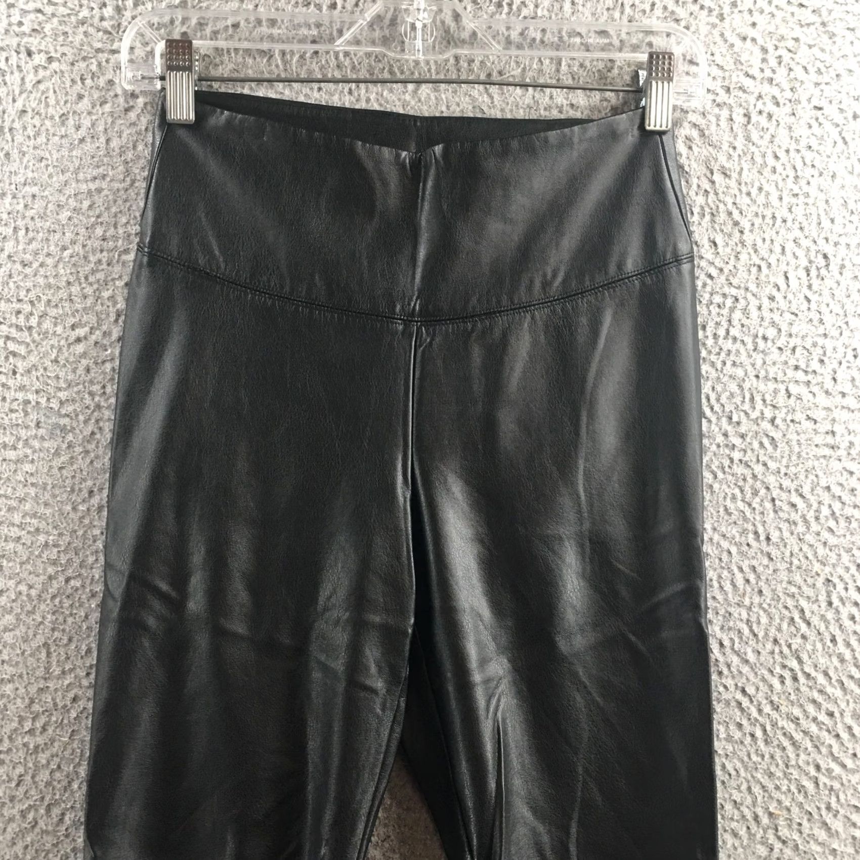 White House Black Market White House Black Market Pants Womens 4 Black Runway Legging Elastic Waist Slim Fit Ankle Pockets Cotton Blend Regular Waist Black Womens 4 Pants Size 27" / US 4 / IT 40 - 2 Thumbnail