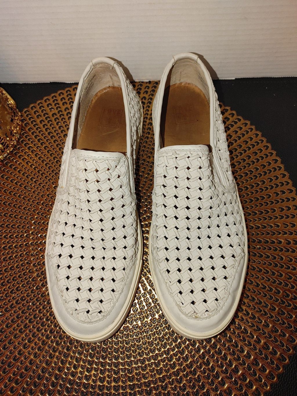 Frye Frye Gabe Leather Slip-Ons Size 10M Size US 10 / EU 43 - 1 Thumbnail
