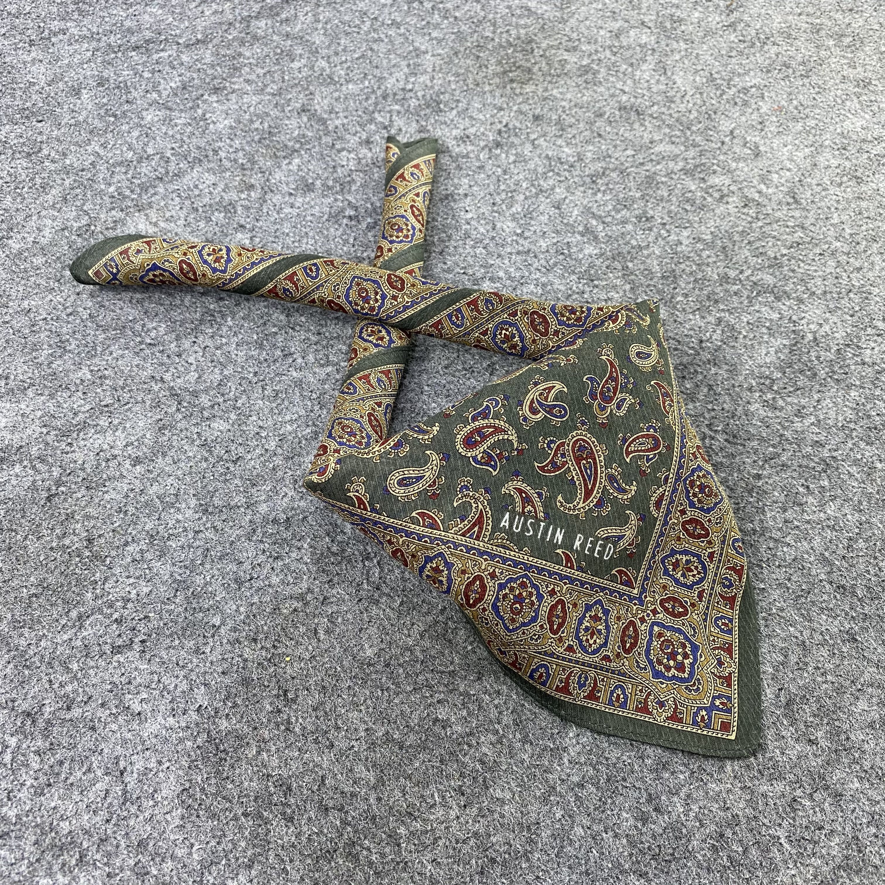 Austin Reed AUSTIN REED handkerchief bandana handky paisley-B1434 Size ONE SIZE - 1 Thumbnail