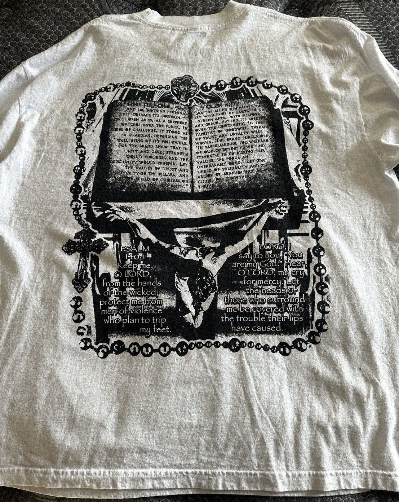 Vintage Brand New Nothing Personal Blessings T-Shirt Size XL Size US XL / EU 56 / 4 - 2 Thumbnail