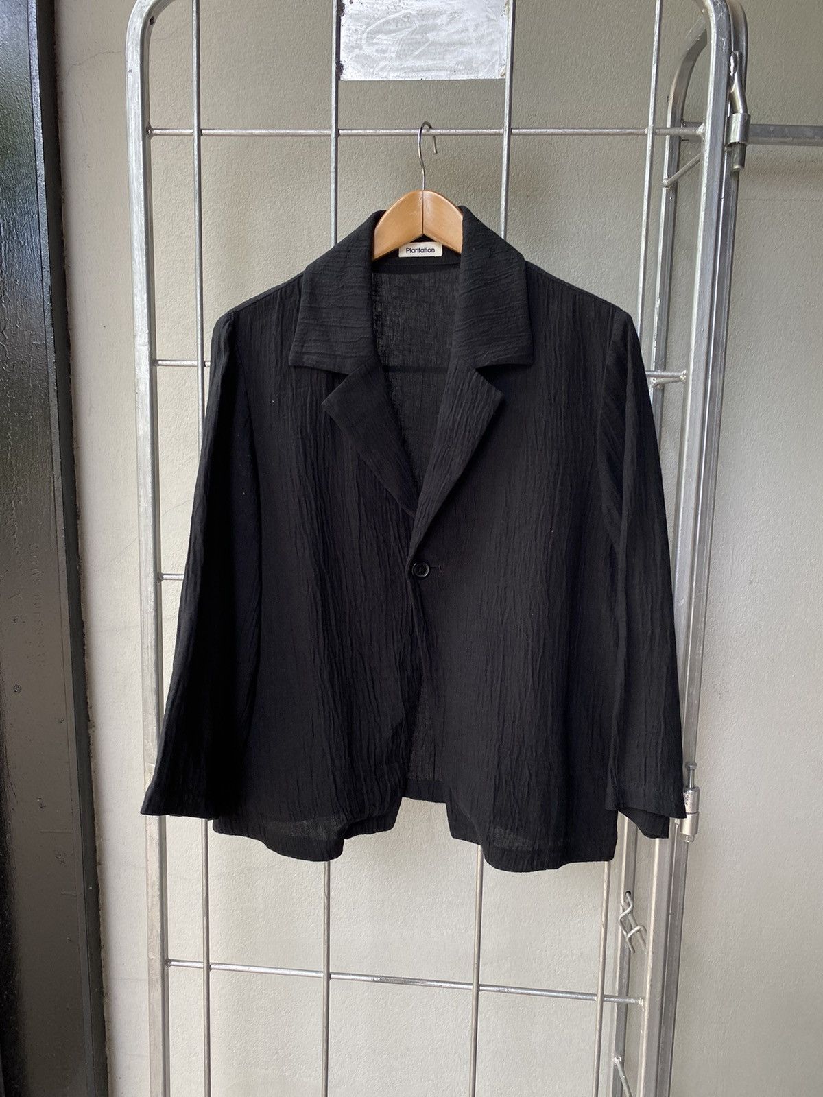 Issey Miyake Plantation pleated black jacket Size ONE SIZE - 1 Thumbnail