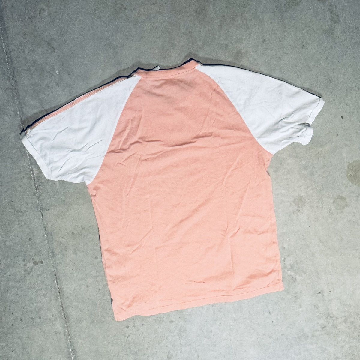 Adidas OG Pink Adidas Tee - BALENCIAGA LOOKALIKE Size US M / EU 48-50 / 2 - 3 Thumbnail