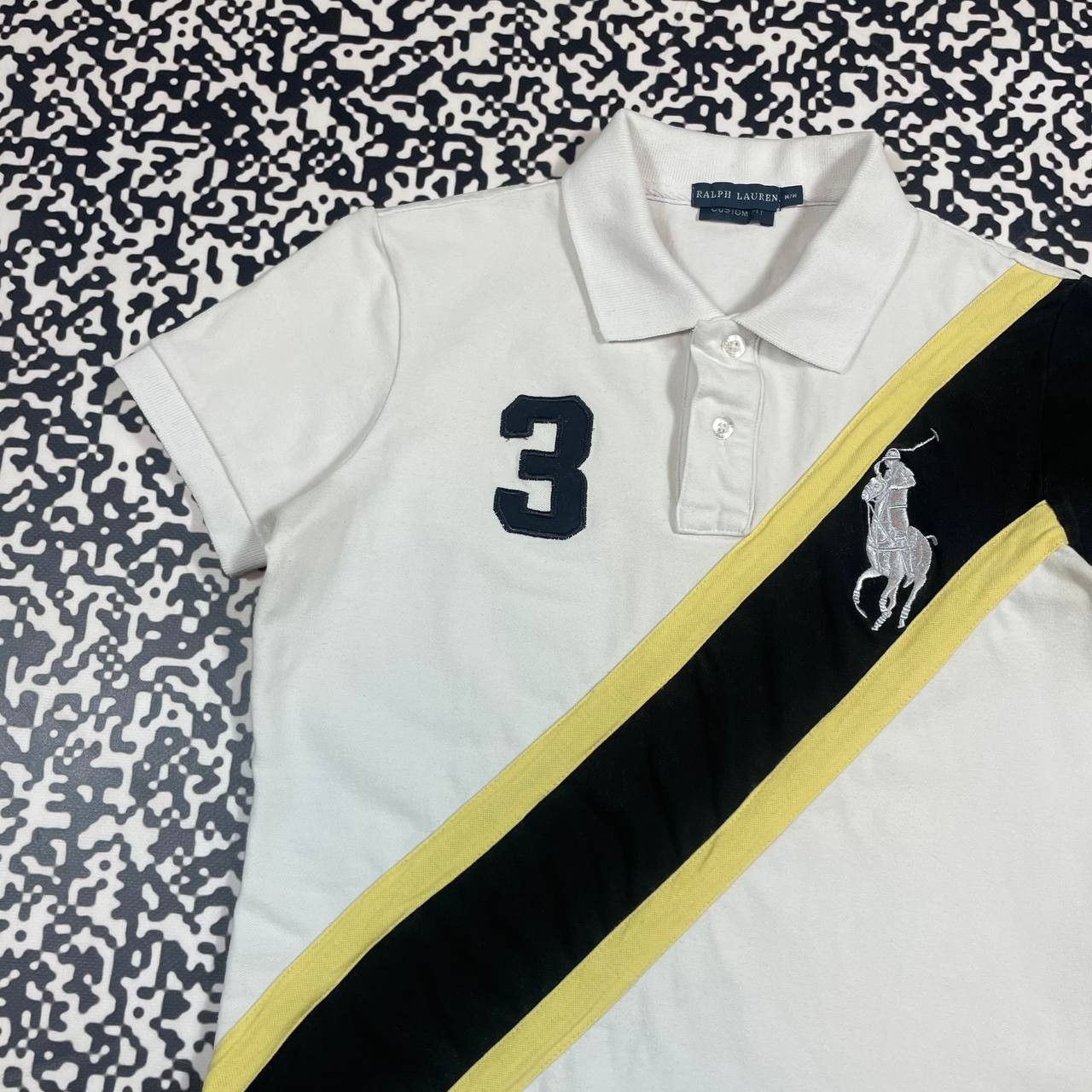 Polo Ralph Lauren Vintage Y2K Polo Ralph Lauren 3 Logo Retro Casual T-shirt Size S / US 4 / IT 40 - 4 Thumbnail