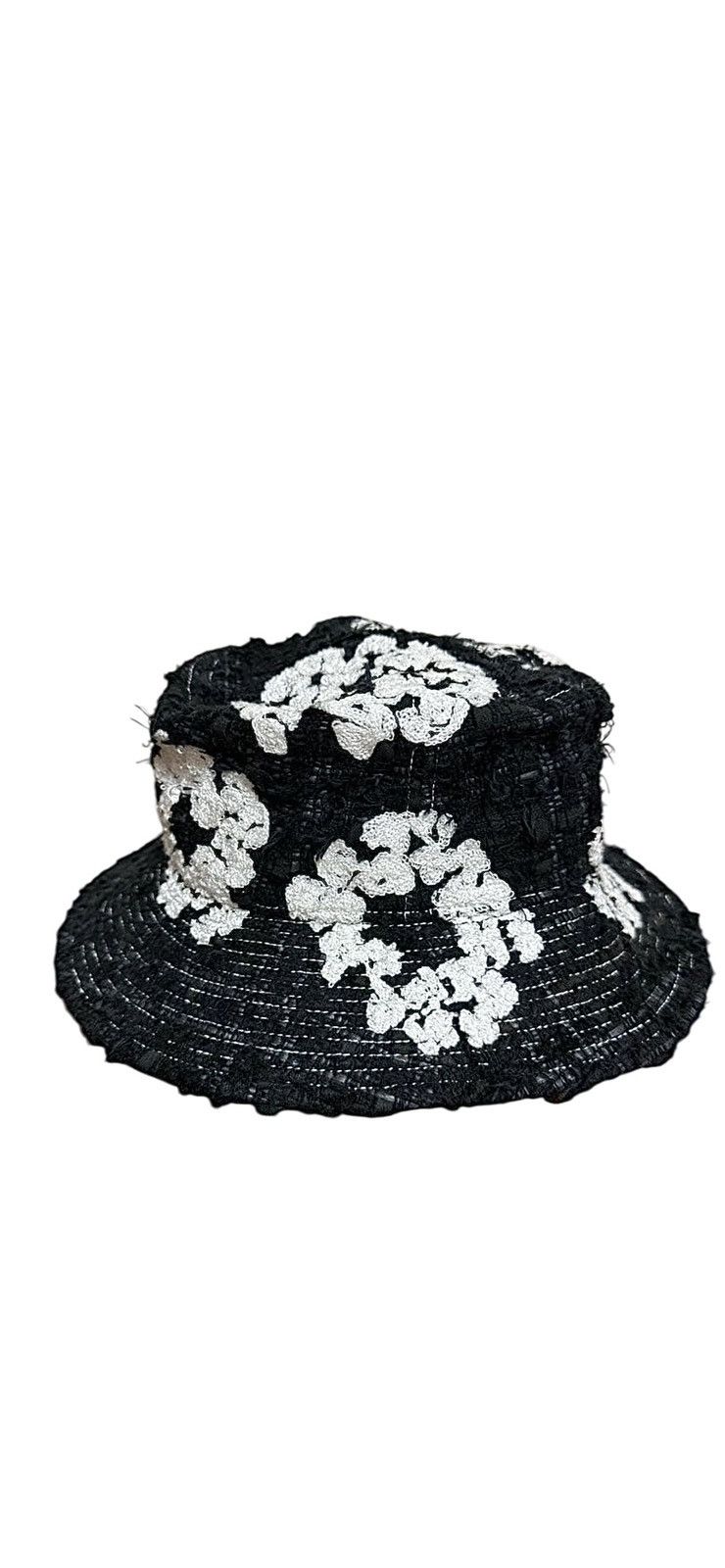 DENIM TEARS × READYMADE READYMADE x DENIM TEARS COTTON WREATH TWEED BUCKET HAT Size ONE SIZE - 4 Thumbnail