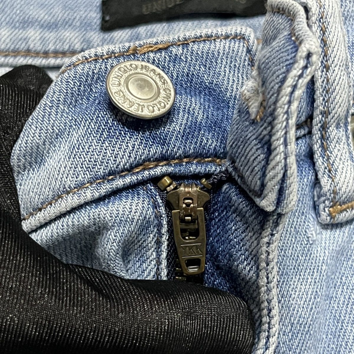 Uniqlo × Vintage Uniqlo Regular Straight Jeans Size 27" / US 4 / IT 40 - 5 Thumbnail