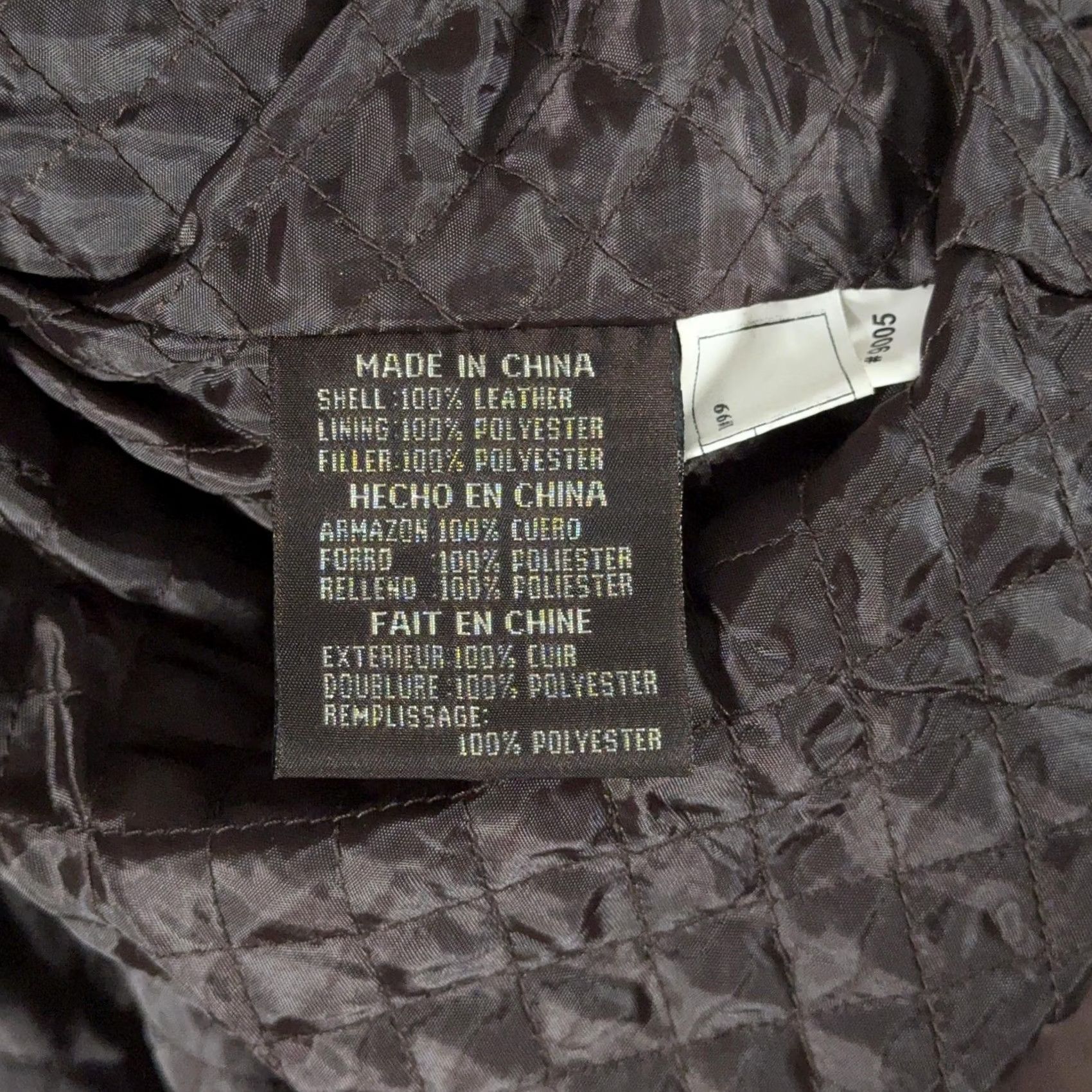 G-III G-III Leather Bomber Jacket Mens XL Brown Quilted Lined Full Zip Size US XL / EU 56 / 4 - 4 Thumbnail
