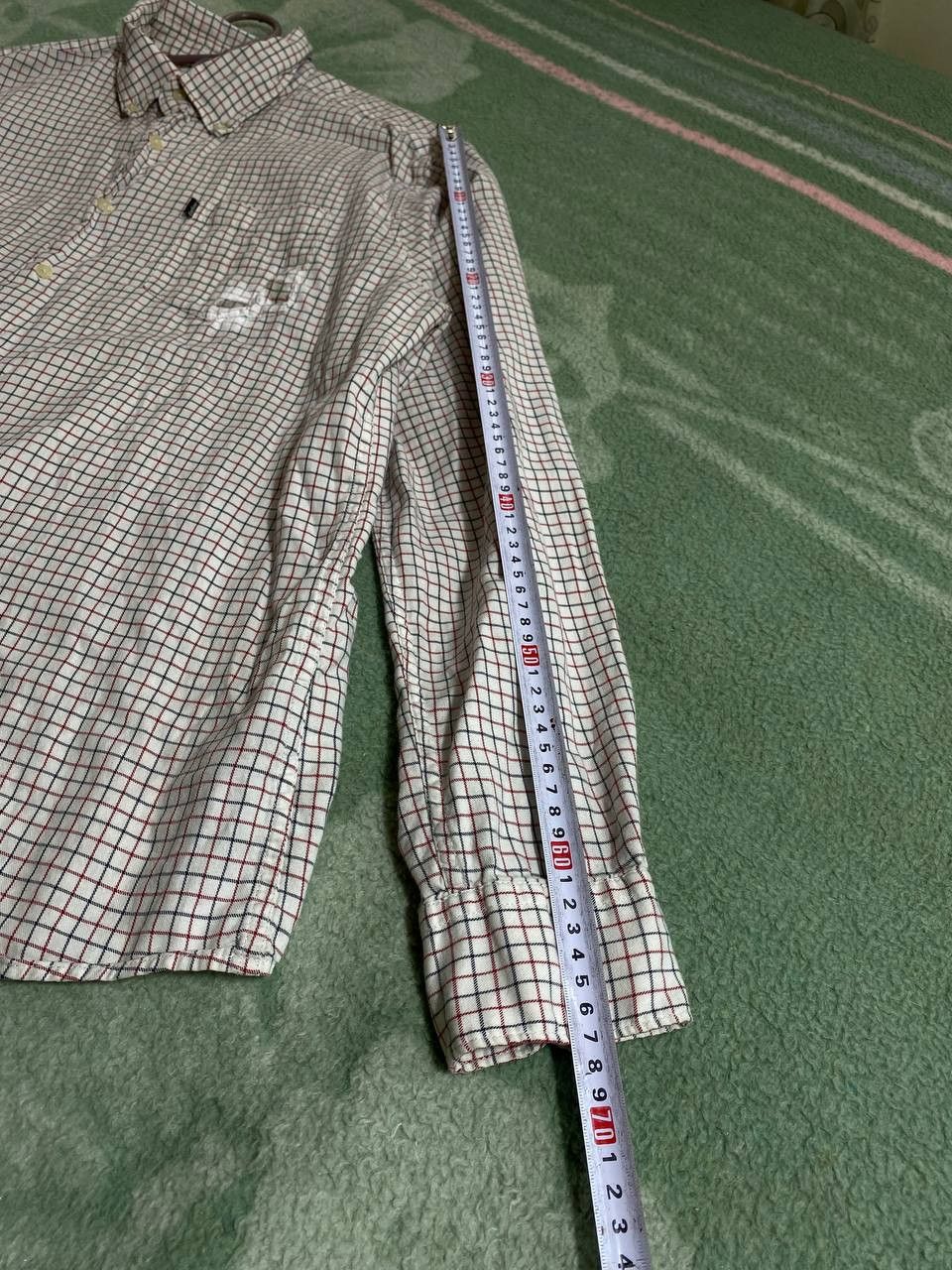 Barbour × Vintage Vintage Mens Shirt Long Sleeve Barbour Tailored fit Size US L / EU 52-54 / 3 - 8 Thumbnail