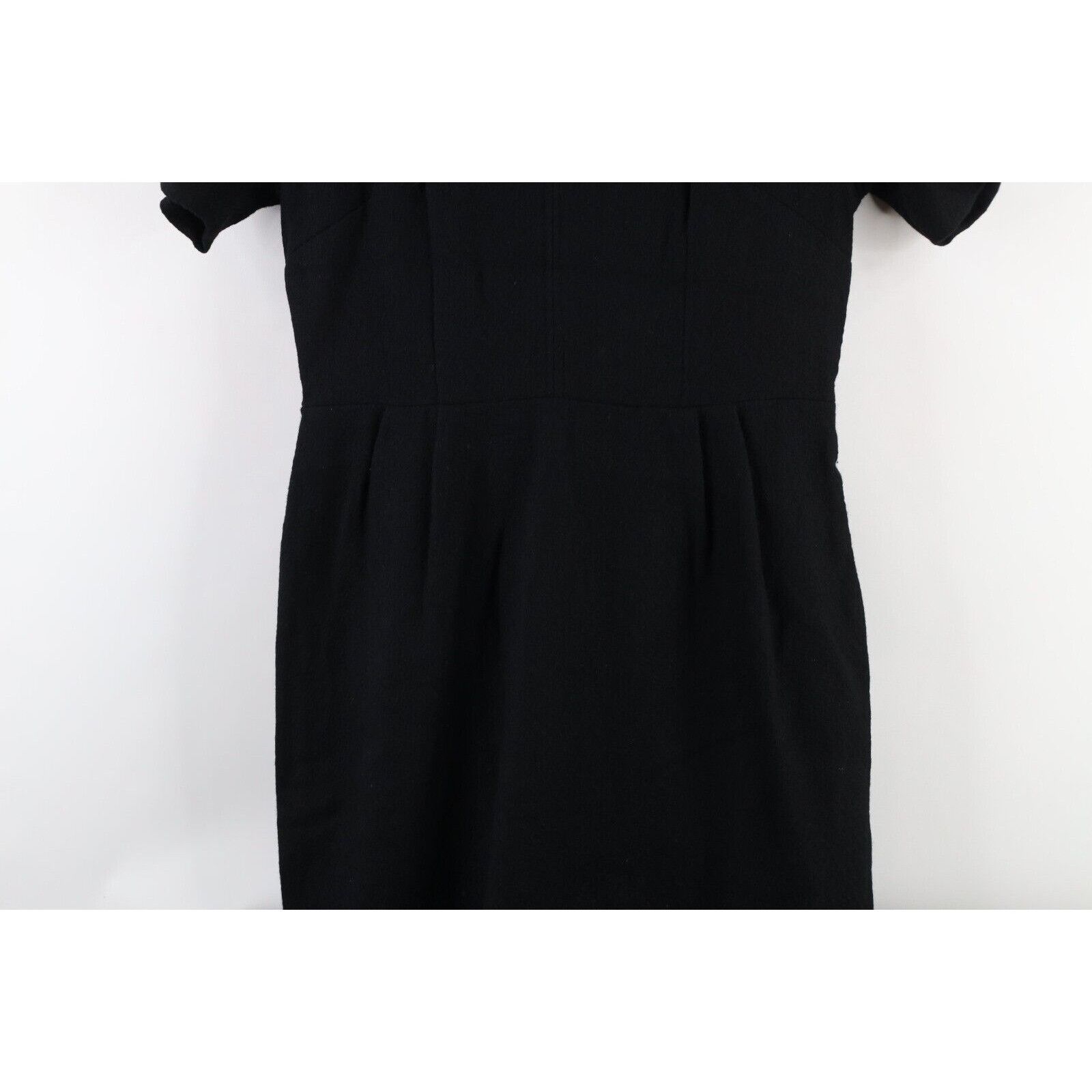 Vintage Vintage 50s 60s Rockabilly Wool Knit Dress Size XXL / US 16-18 / IT 52-54 - 3 Thumbnail