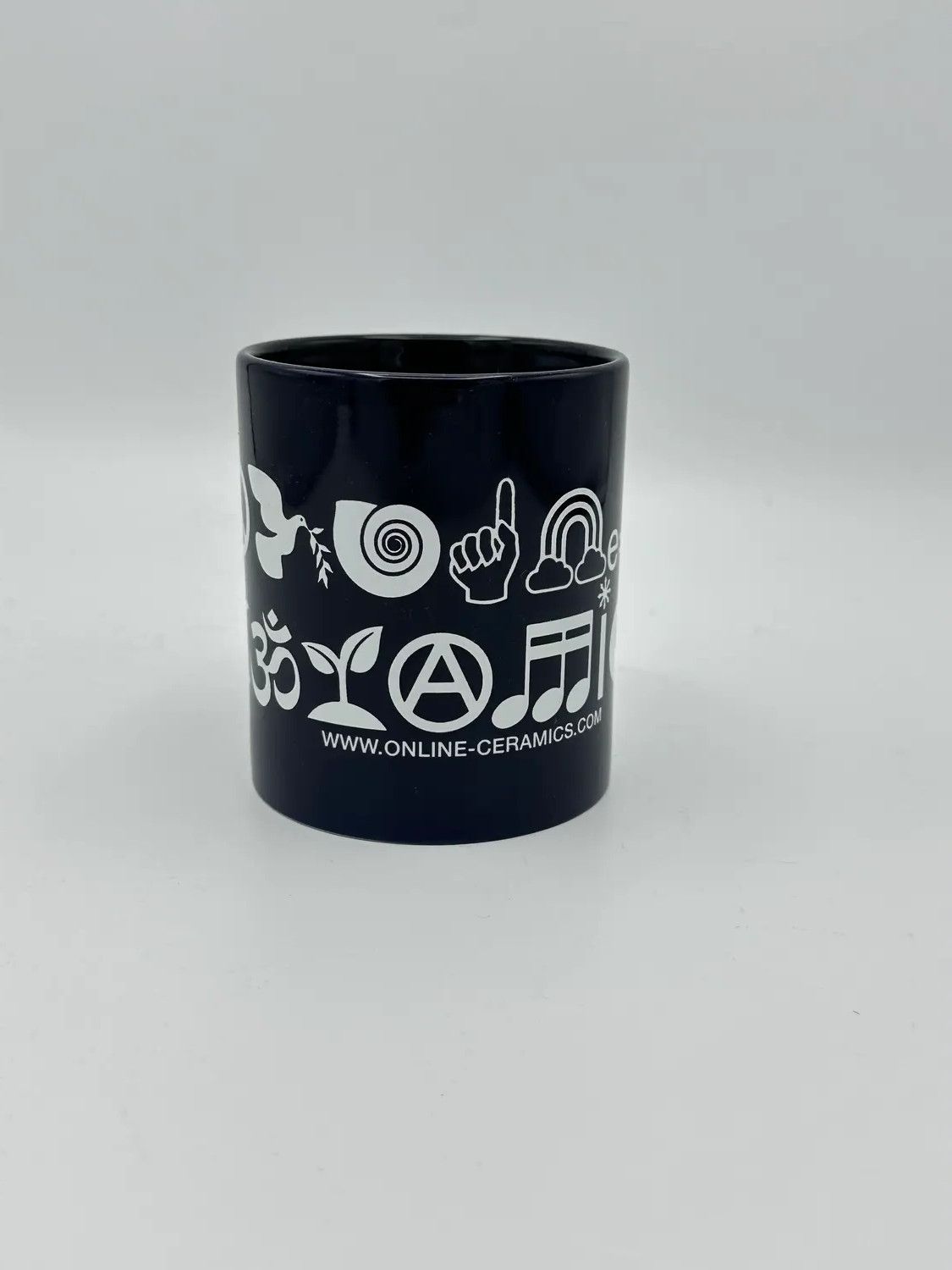 Online Ceramics Online Ceramics Coexist Bumper Sticker Mug Size ONE SIZE - 1 Thumbnail