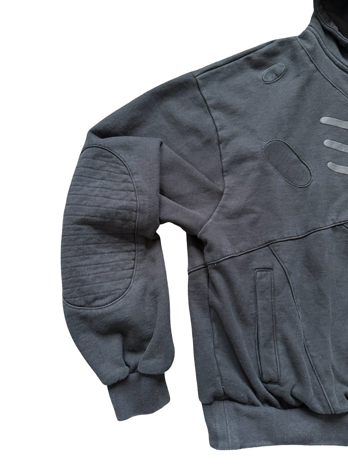 HIDDEN Hidden NY Hoodie Mens M Black Tactical Panel Graphic Sweater Size US M / EU 48-50 / 2 - 3 Thumbnail