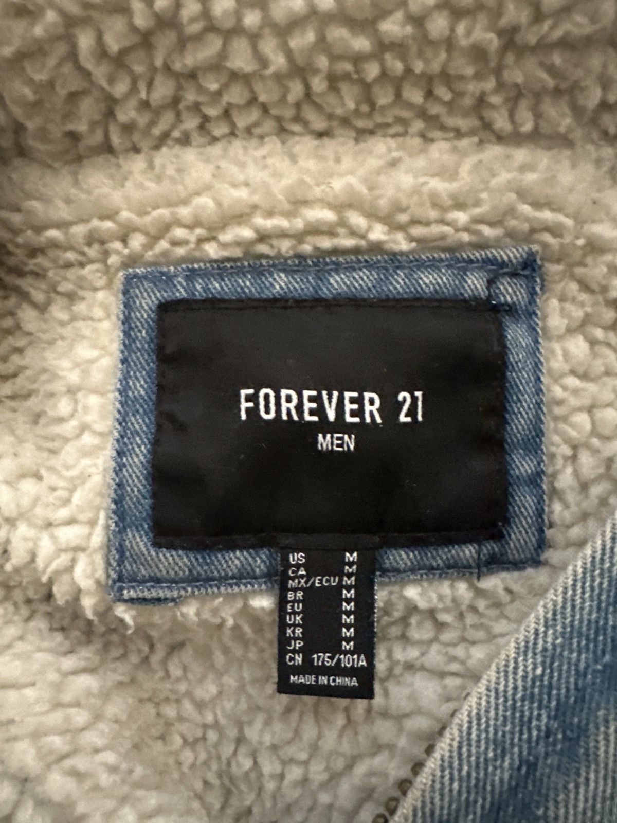 Forever 21 × Vintage Forever 21 Denim Bomber Size US M / EU 48-50 / 2 - 2 Thumbnail