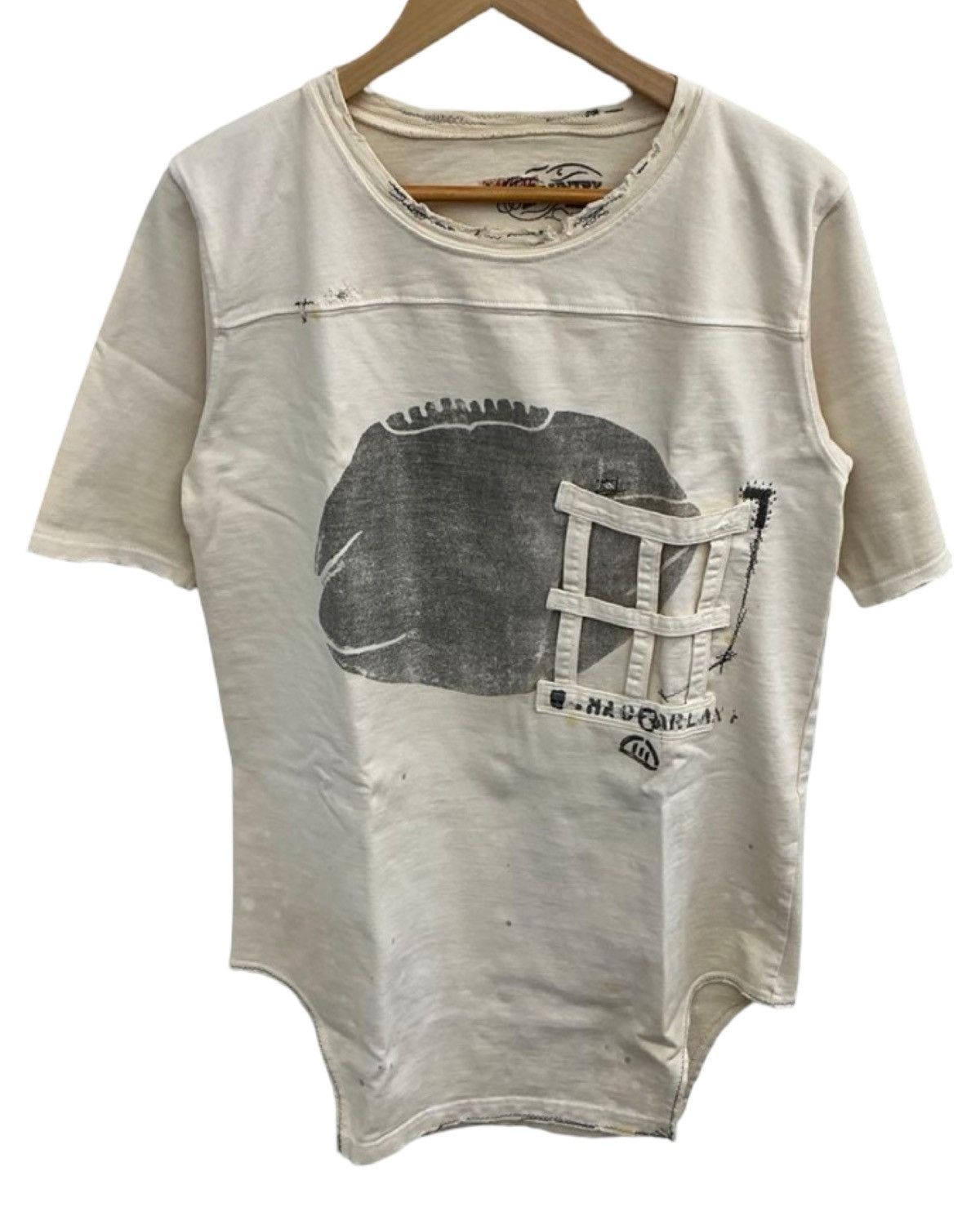 Kapital Kapital KOUNTRY HARDBALL Football T-Shirt | Grailed