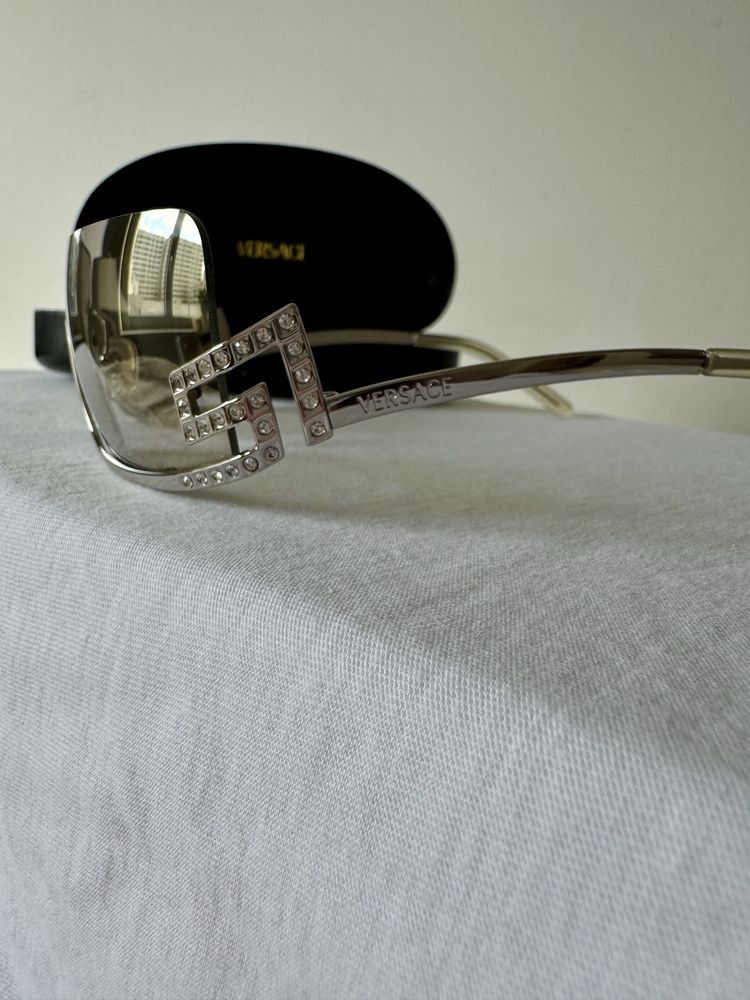 Versace Versace Vintage Sunglasses N20 Crystal Size ONE SIZE - 5 Thumbnail