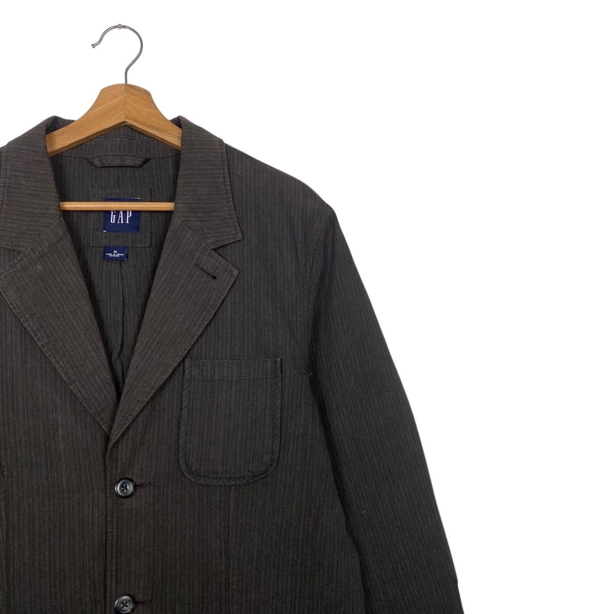 Japanese Brand Gap hickori denim button jacket Size US M / EU 48-50 / 2 - 5 Thumbnail